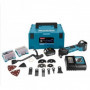 MAKITA Découpeur Ponceur Multifonctions 18V 4Ah + Acc. - DTM51RMJX3