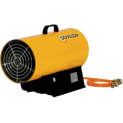 SOVELOR Chauffage Gaz propane portable 16 à 30 Kw - BLP33M