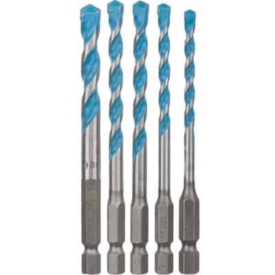 BOSCH Set de 5 forets hexagonal Multi-construction - 2608589530