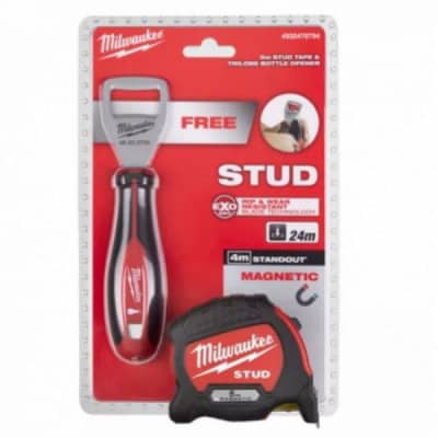 MILWAUKEE Mètre ruban Stud Gen 2 5m + décapsuleur offert - 4932478794