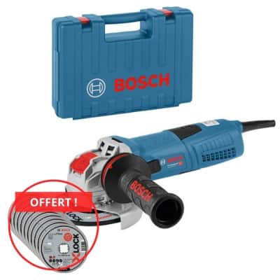 BOSCH Meuleuse X-LOCK 125mm 1300W GWX 13-125S - 06017B6003