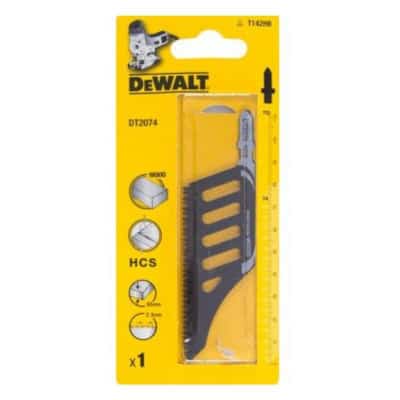 DEWALT Lame HCS déportée pour scies sauteuses pour le bois - DT2074