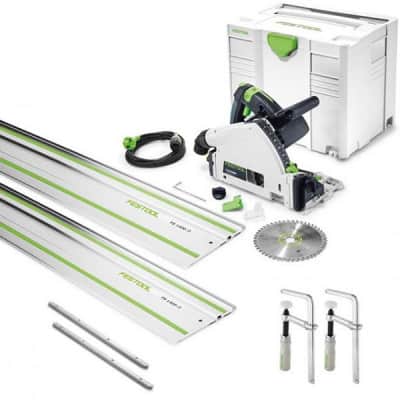 FESTOOL Scie plongeante TS55FEBQ +FS1400/2 +FSV/2 +FSZ120/2 - 575961