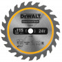 DEWALT Lame de scie circulaire 115 x 9.5 mm 24T - DT20420