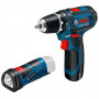 BOSCH Perceuse visseuse 12V - GSR12V-15 + lampe