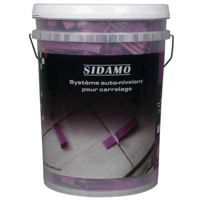 SIDAMO Seau de 500 Cales pour croisillons auto-nivelants - 11255048