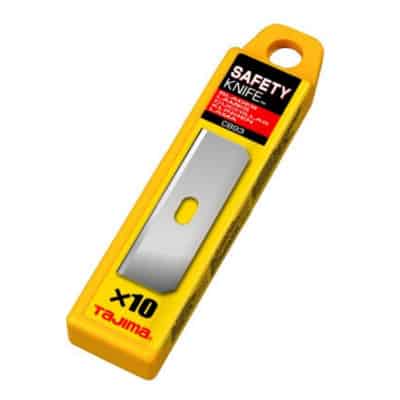 TAJIMA Boîte 10 lames pour couteau Safety Knife - CB93H/Y1