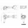 METABO Meuleuse 125 mm 18V Solo W 18 L 9-15 - 602247850