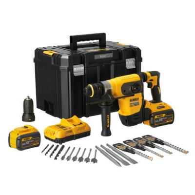 DEWALT Perforateur SDS-Plus 54V 3Ah XR Flexvolt - DCH417X2-QW