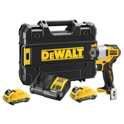 DEWALT Boulonneuse à chocs 3/8'' 12V 2Ah Brushless - DCF902D2-QW