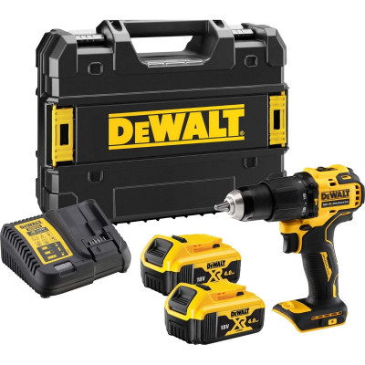 DEWALT Perceuse visseuse percu 18V 4Ah - DCD709M2T