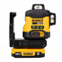 DEWALT Laser multilignes vert 3x360° 18V 2Ah - DCLE34031D1-QW