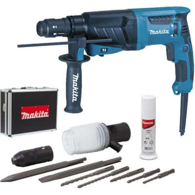 MAKITA Perforateur burineur 800W Sds plus - HR2630TX4 + Accessoires