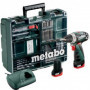 METABO Perceuse visseuse 10.8V 2Ah +64 acc. PowerMaxx BS basic set - 600080880