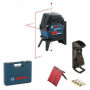 BOSCH Laser combiné ligne et point 15m coffret GCL2-15 - 0601066E02