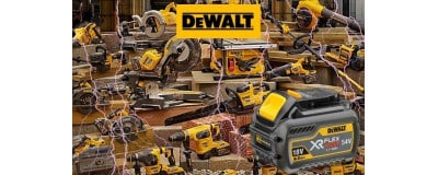 XR Flexvolt de Dewalt, la première batterie de 54V | Guedo Outillage